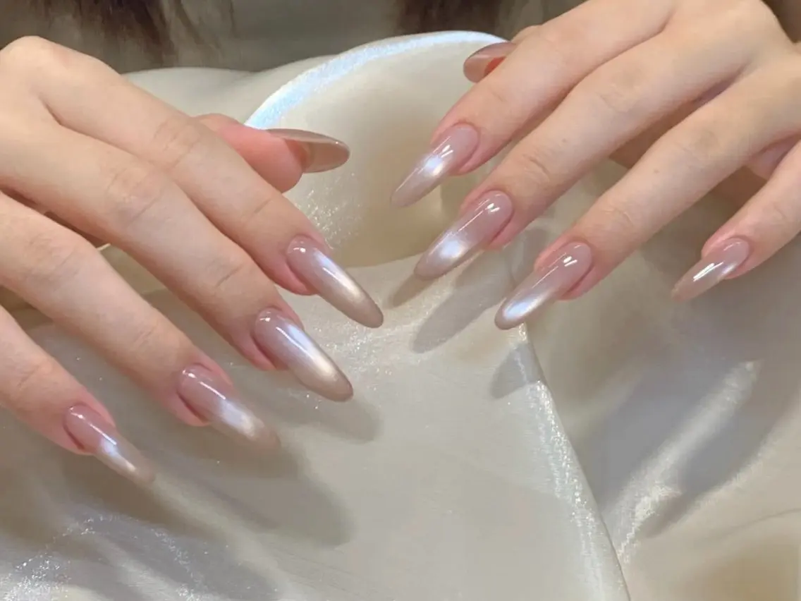 ネイル フットネイル ジェルネイル マグネットネイル 持ち込み オフィスネイル Venus nail チップ長さだし専門店のネイルデザイン