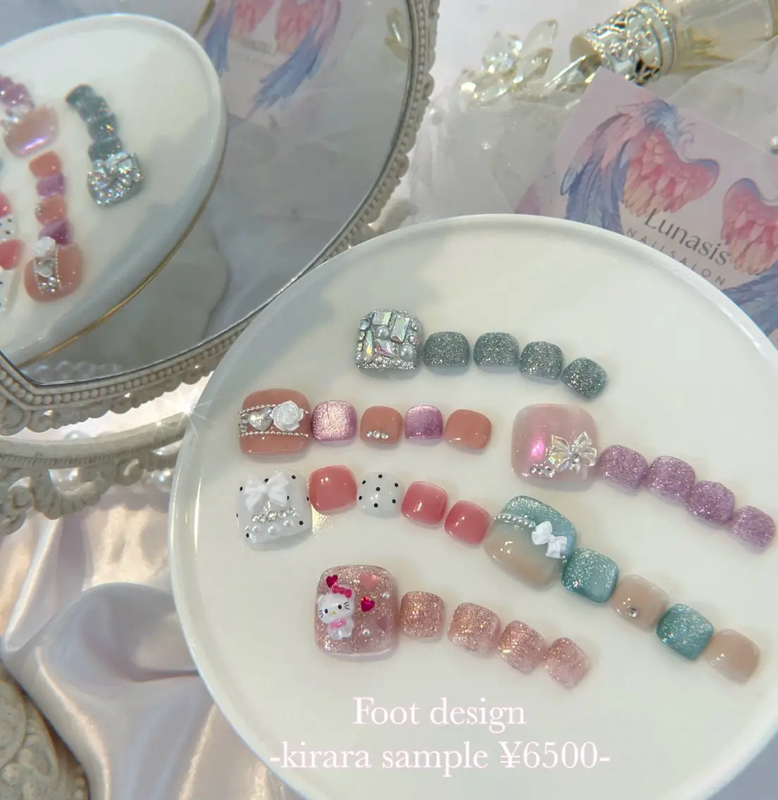 ネイル フットネイル nail salon Lunasisのネイルデザイン