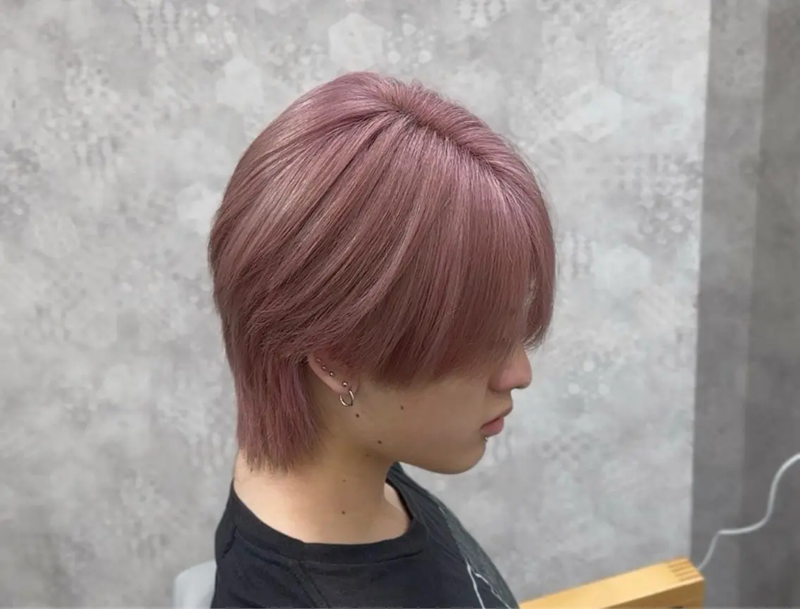 カラー メンズ 佐々木 哲太のヘアスタイル