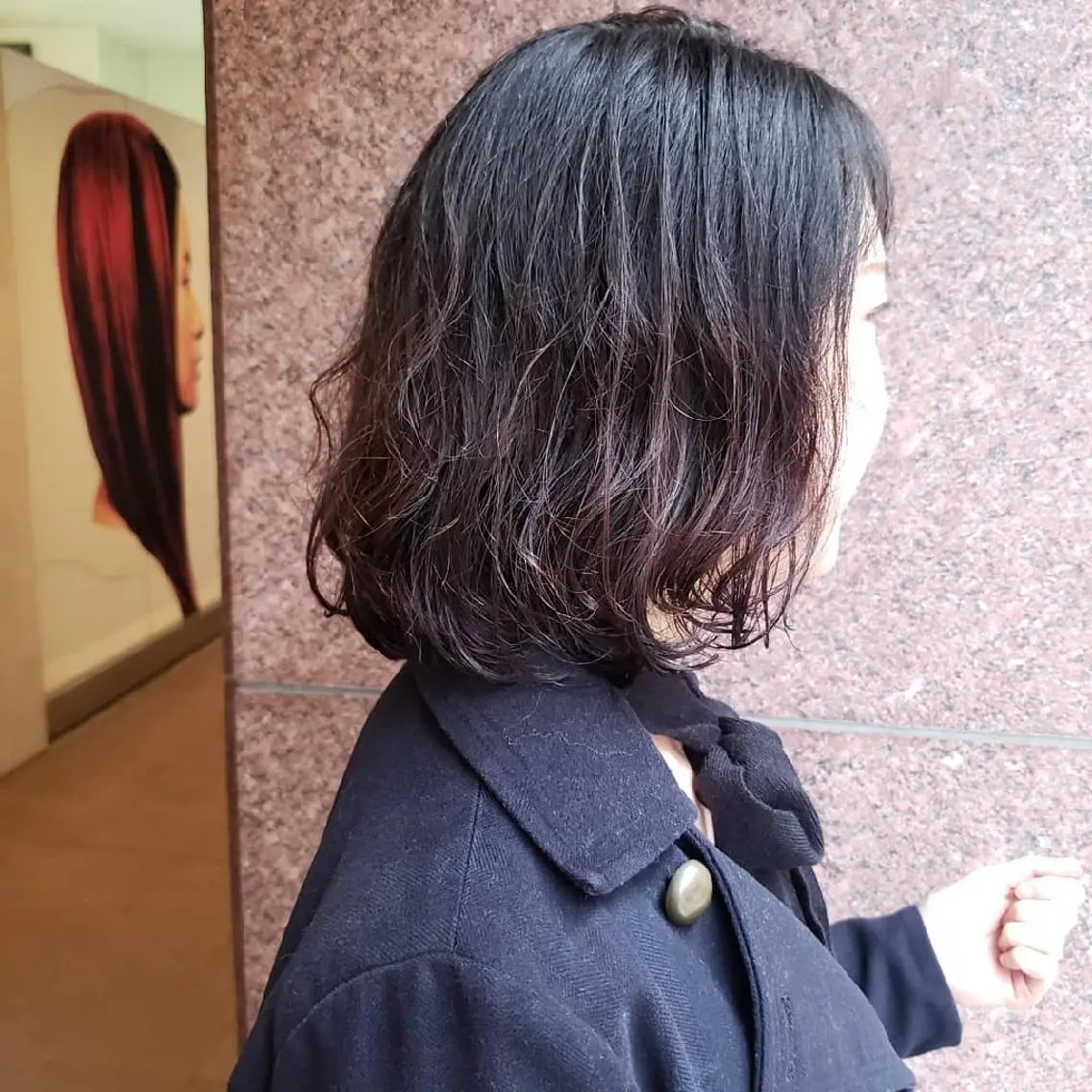 ミディアム ボブ 美谷添（ミヤゾエ） まどか大人ヘアサロンのヘアスタイル