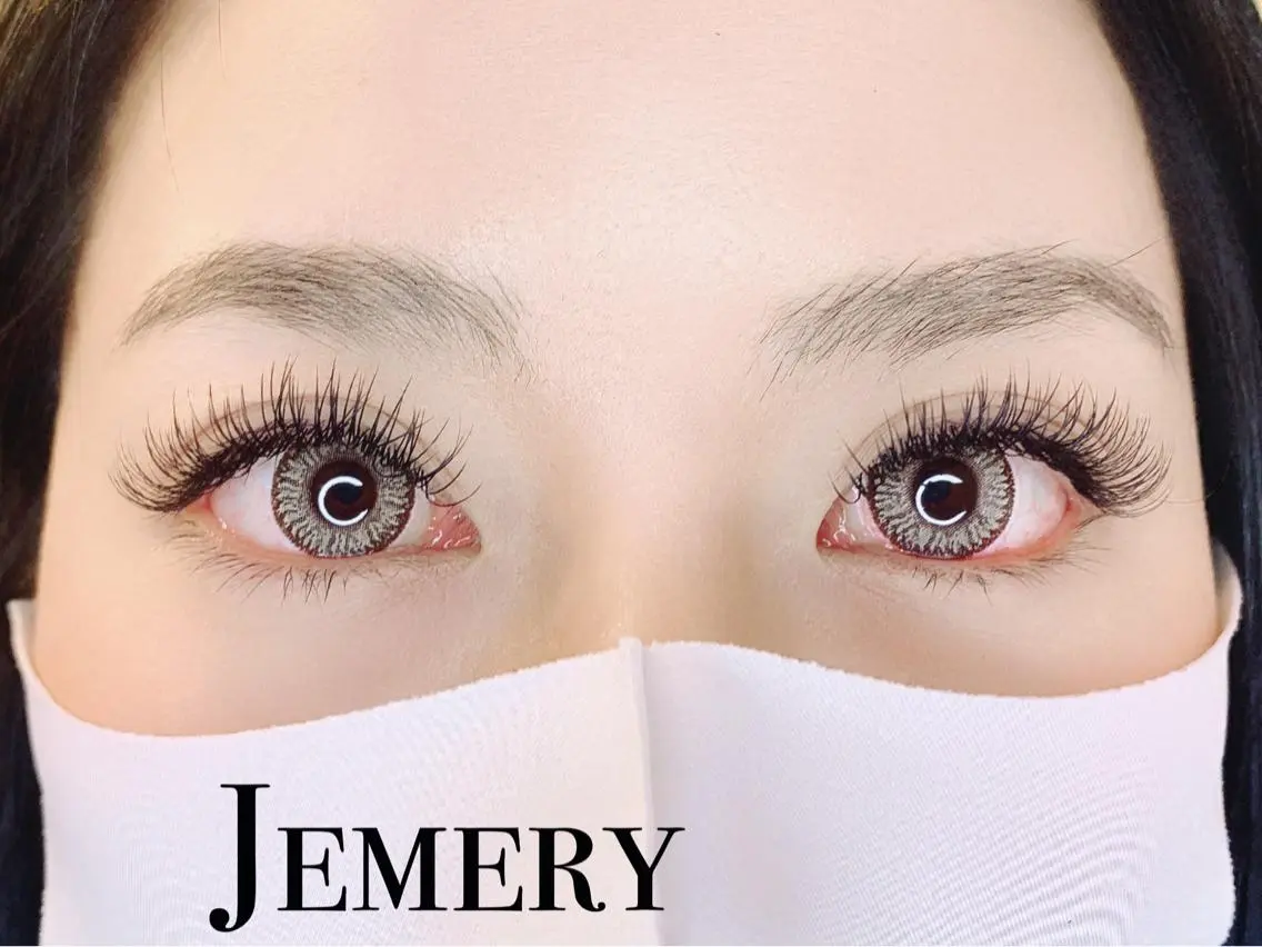 マツエク・マツパ フラットラッシュ Lカール マツエク 💎 Jemery 💎のマツエク・マツパデザイン