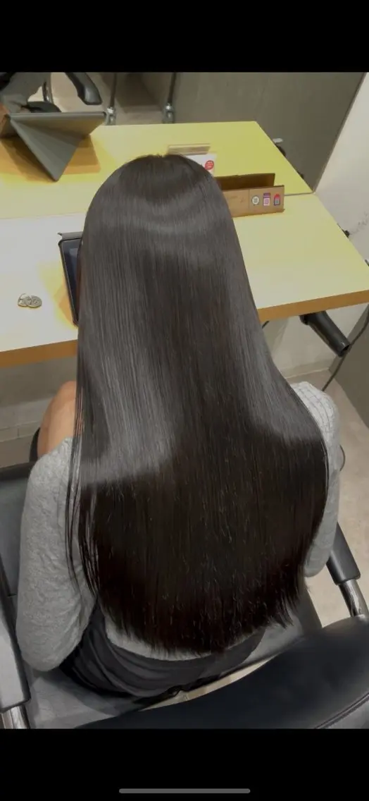 ロング カラー アクアカラー ケアカラー 髪質改善 ロング トリートメント カット ヘアカラー トリートメント 髪質改善ヘアケア 艶髪特化/上田のヘアスタイル