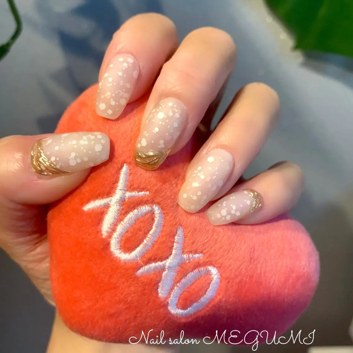 ネイル マットネイル ミラーネイル Nail salon MEGUMIのネイルデザイン
