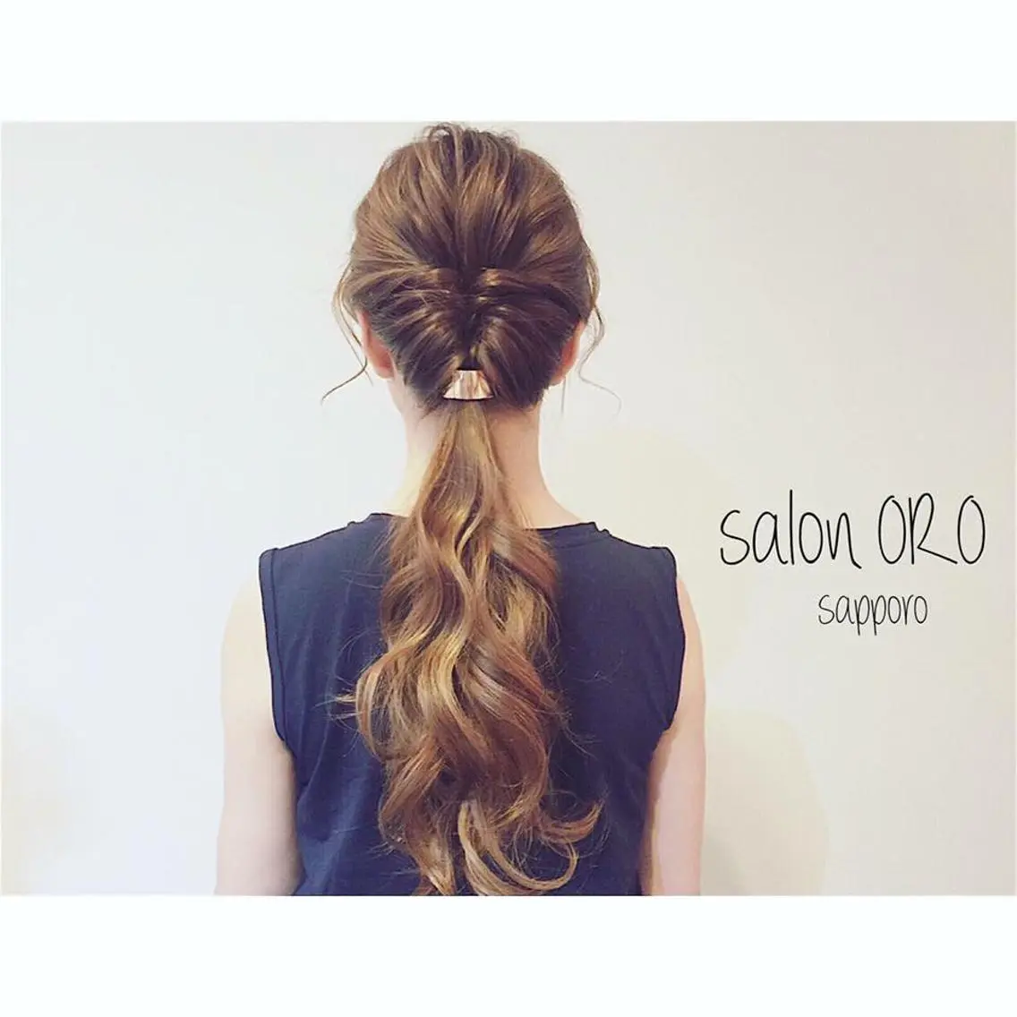 ヘアセットの写真