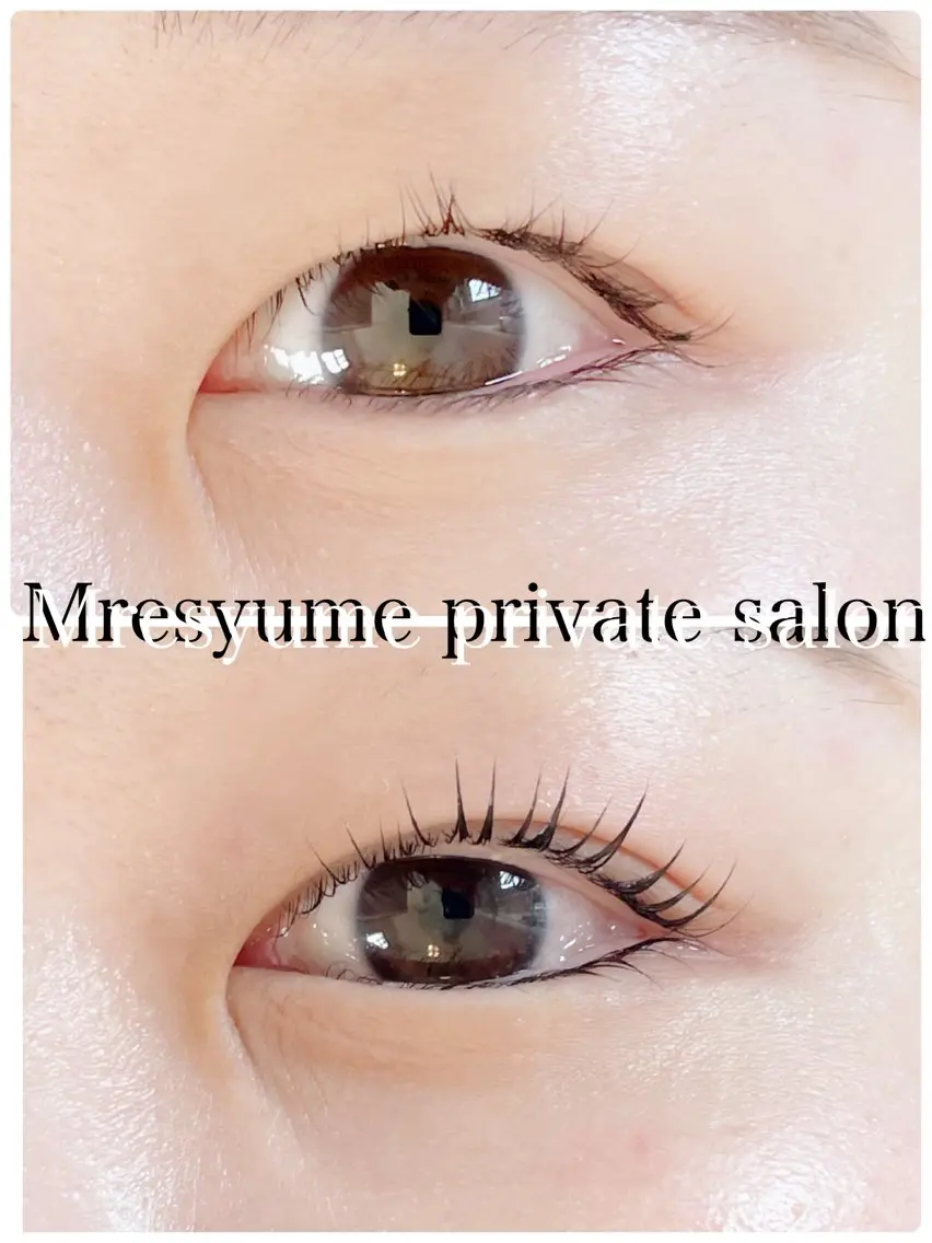 マツエク・マツパ マツパ Mresyume MAYUのマツエク・マツパデザイン