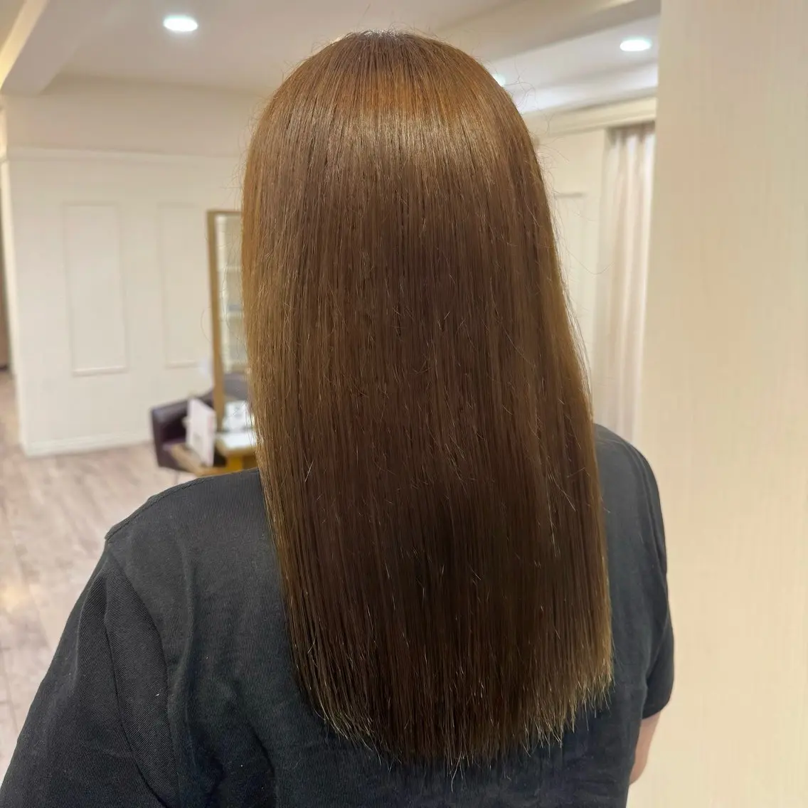 カラー ヘアカラー トリートメント 今田 莉心のヘアスタイル