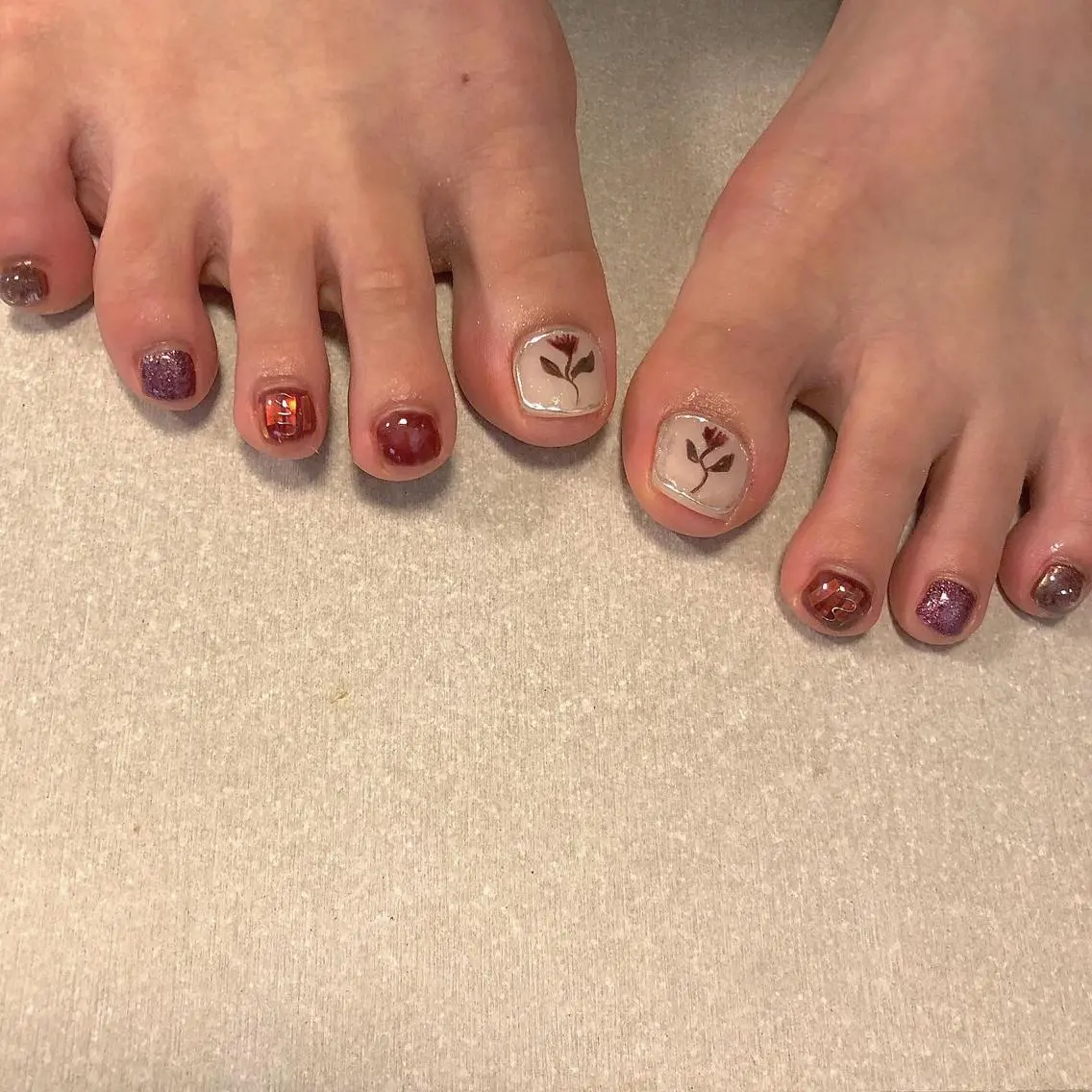 ネイル ニュアンスネイル nail salon granveilのネイルデザイン