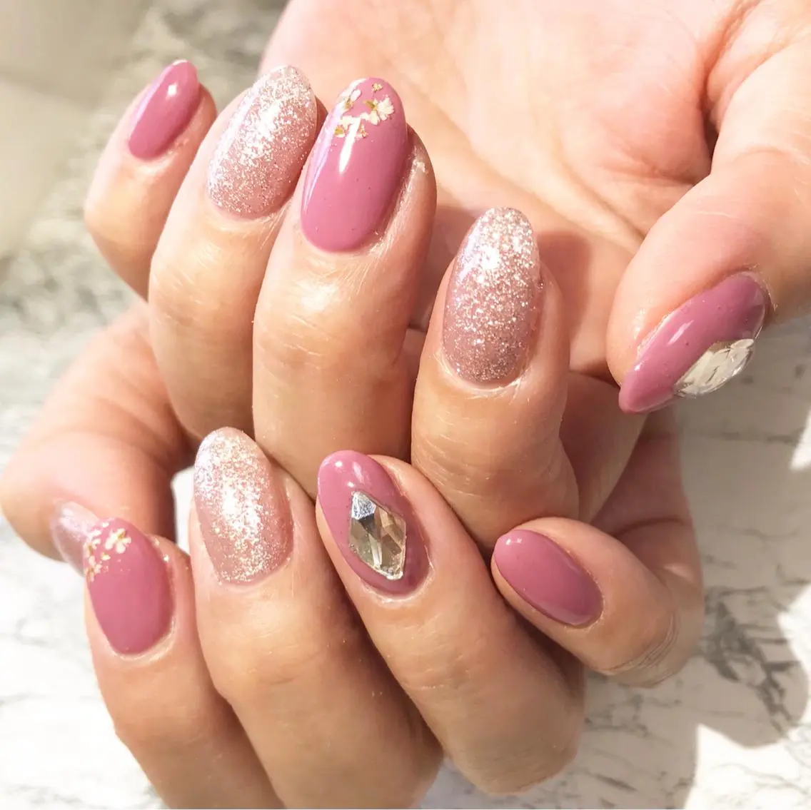 ネイル フットネイル ニュアンスネイル ピンク シンプルネイル 春ネイル nail fufla ♡yamane♡のネイルデザイン