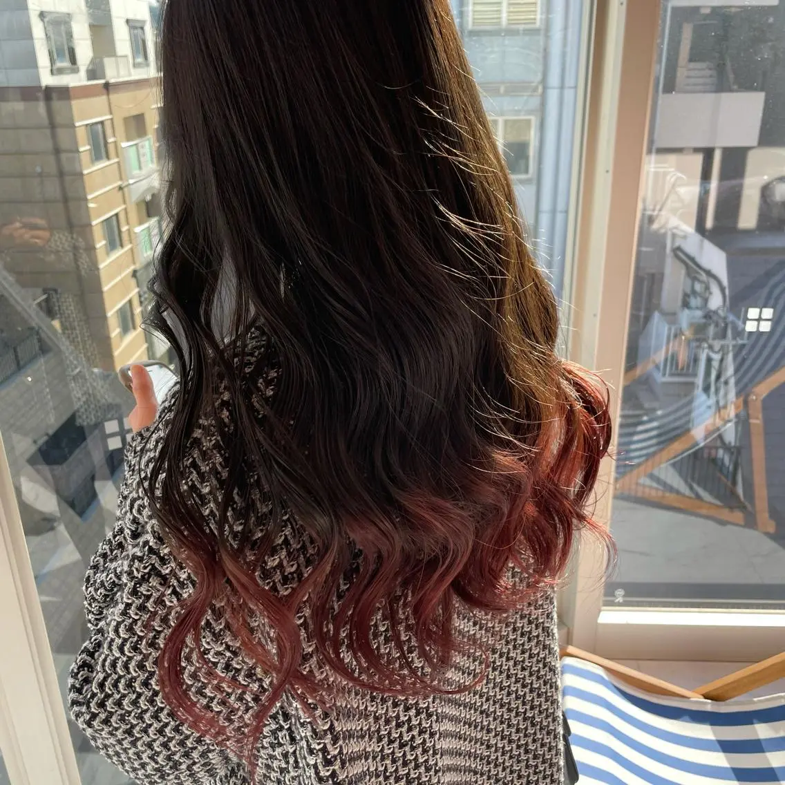 ミディアム カラー ヘアカラー トリートメント ヘアセット 🫧tatsuki 🫧“lot 横浜“のヘアスタイル