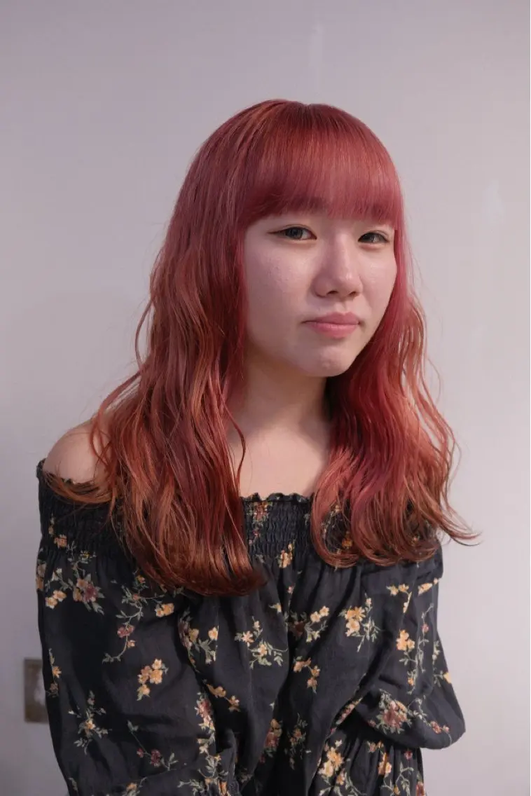 ロング カラー ヘアカラー Matsuda Koutaのヘアスタイル