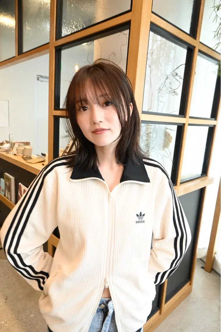 ミディアム 松井 涼馬のヘアスタイル