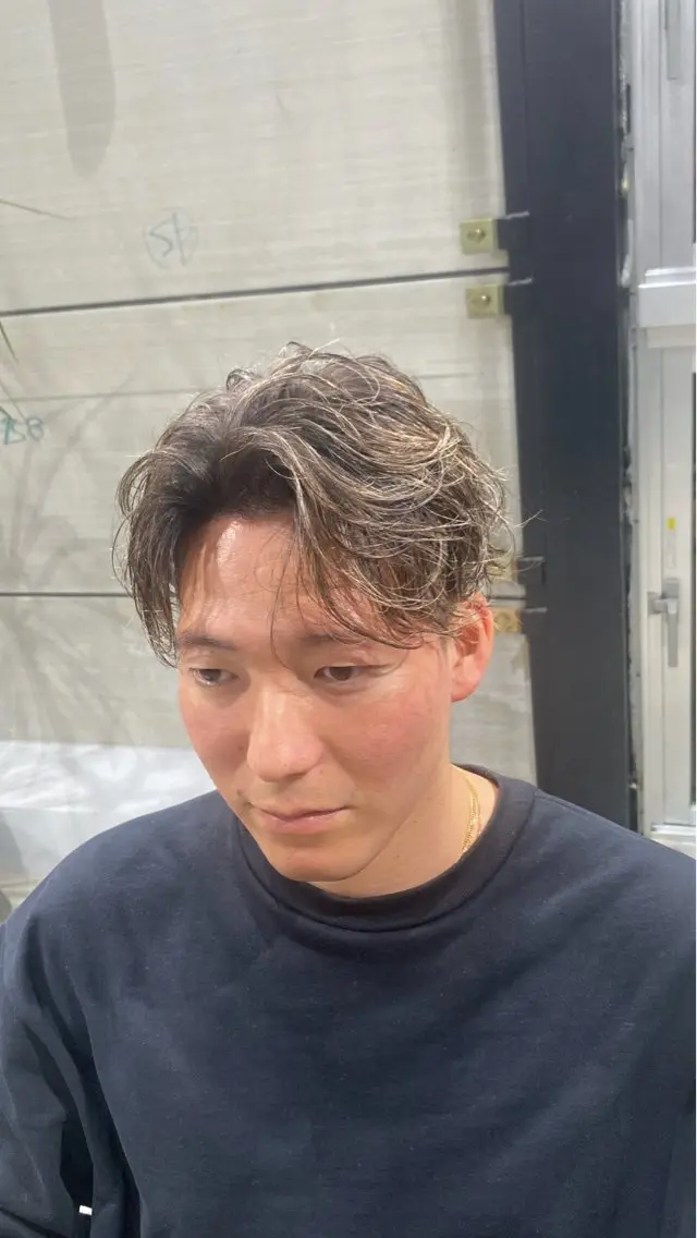 ショート パーマ 村田 健のヘアスタイル