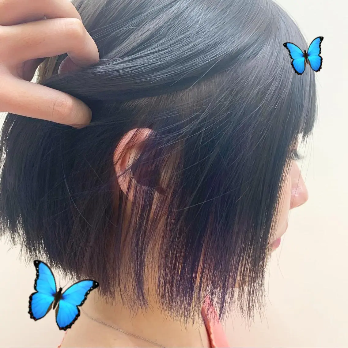 カラー ヘアアレンジ 🕊 Luana 🌷︎のマツエク・マツパデザイン