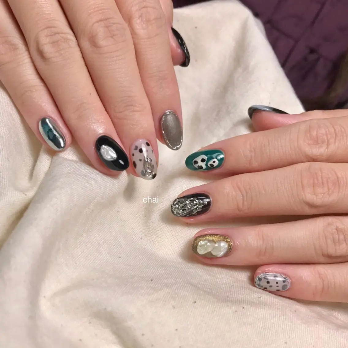 ネイル ハンドネイル chai nail _ai📍鶴橋/桃谷のネイルデザイン