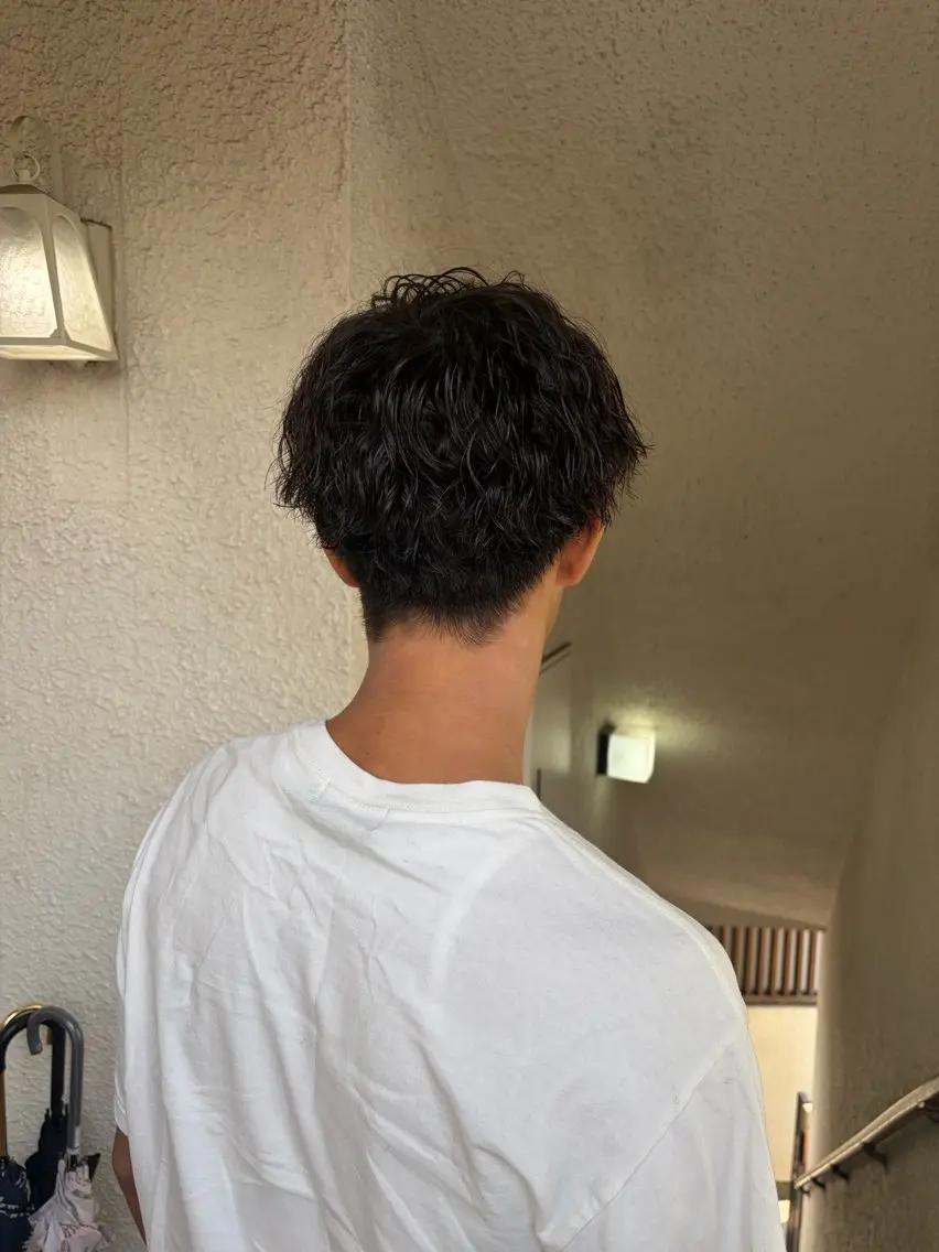 パーマ メンズ カット カットパーマ/ メンズ/ココミ🧚のヘアスタイル