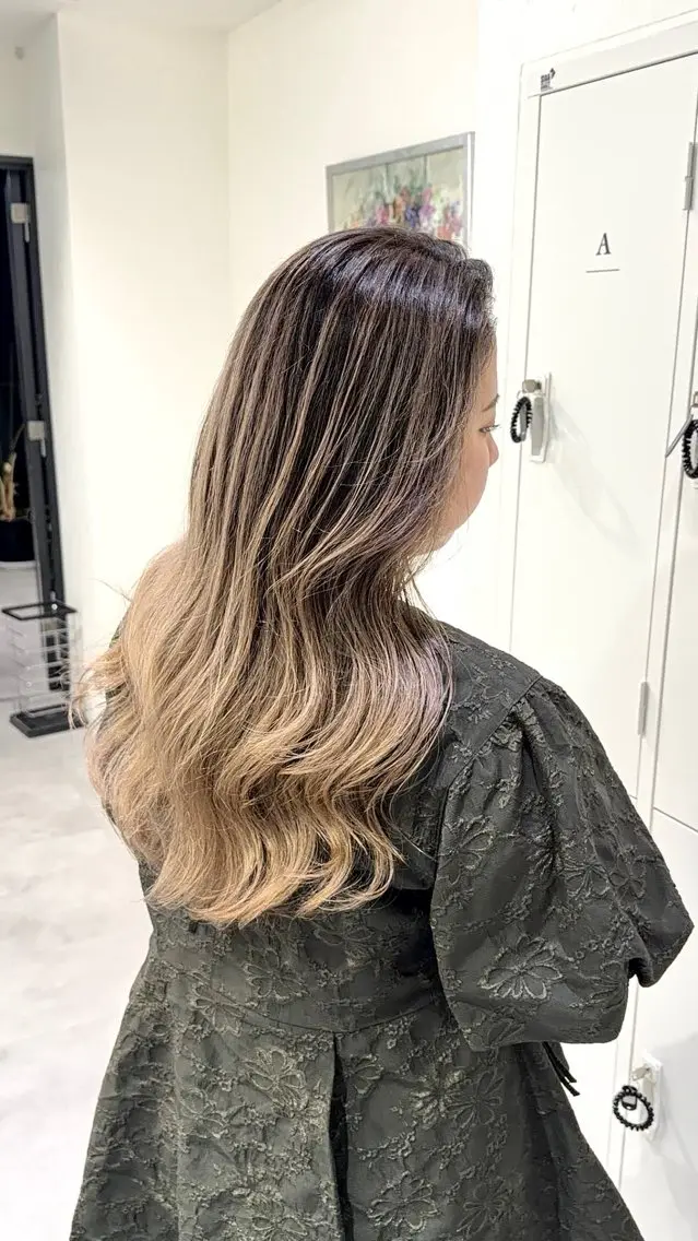 カラー ヘアカラー ciera. アオイ 🦢✯のヘアスタイル
