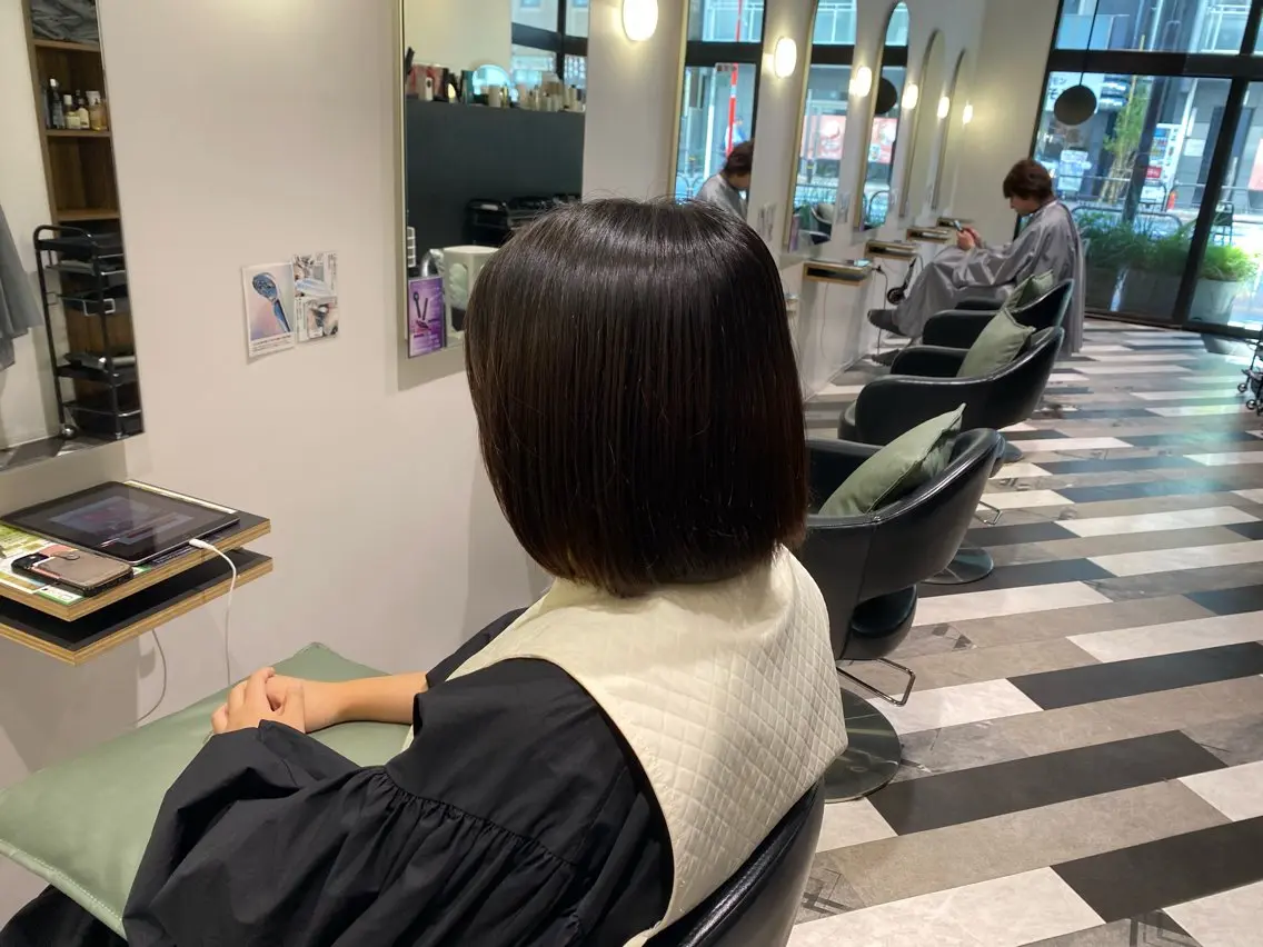 ショート ボブ 斎藤 友太のヘアスタイル