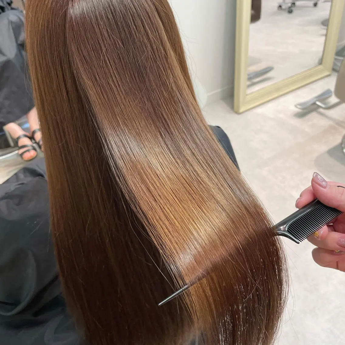 ロング カラー ヘアカラー トリートメント これた🧸ヘアメ職人 ♡髪質改善♡カラーのヘアスタイル