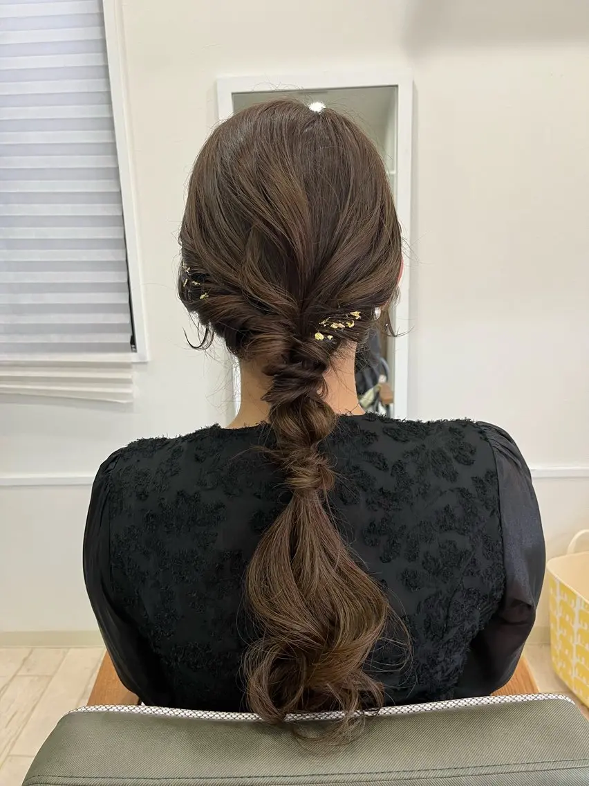 ロング ヘアセット M.arc 【マーキ】のヘアスタイル