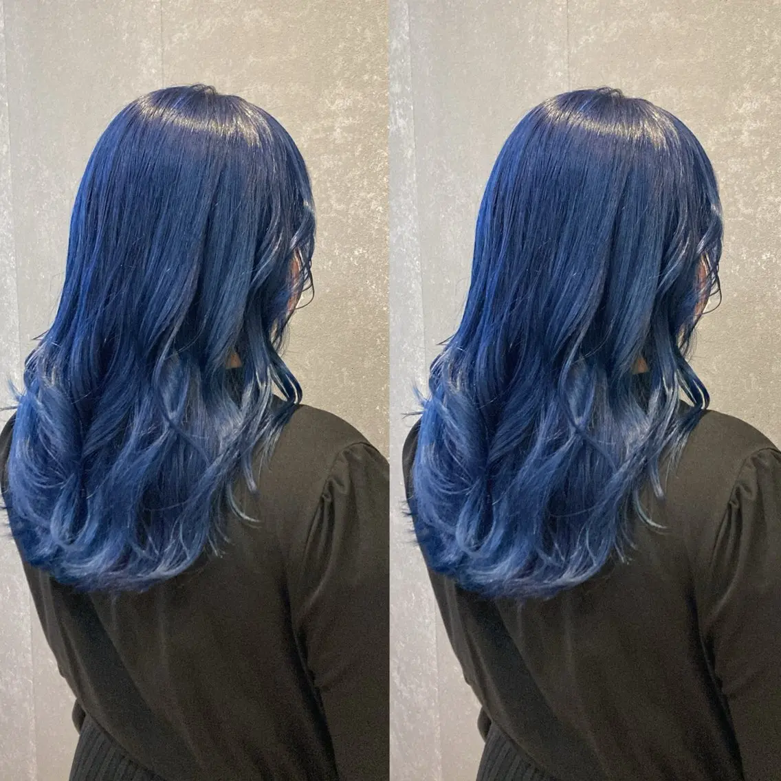 セミロング み うのヘアスタイル