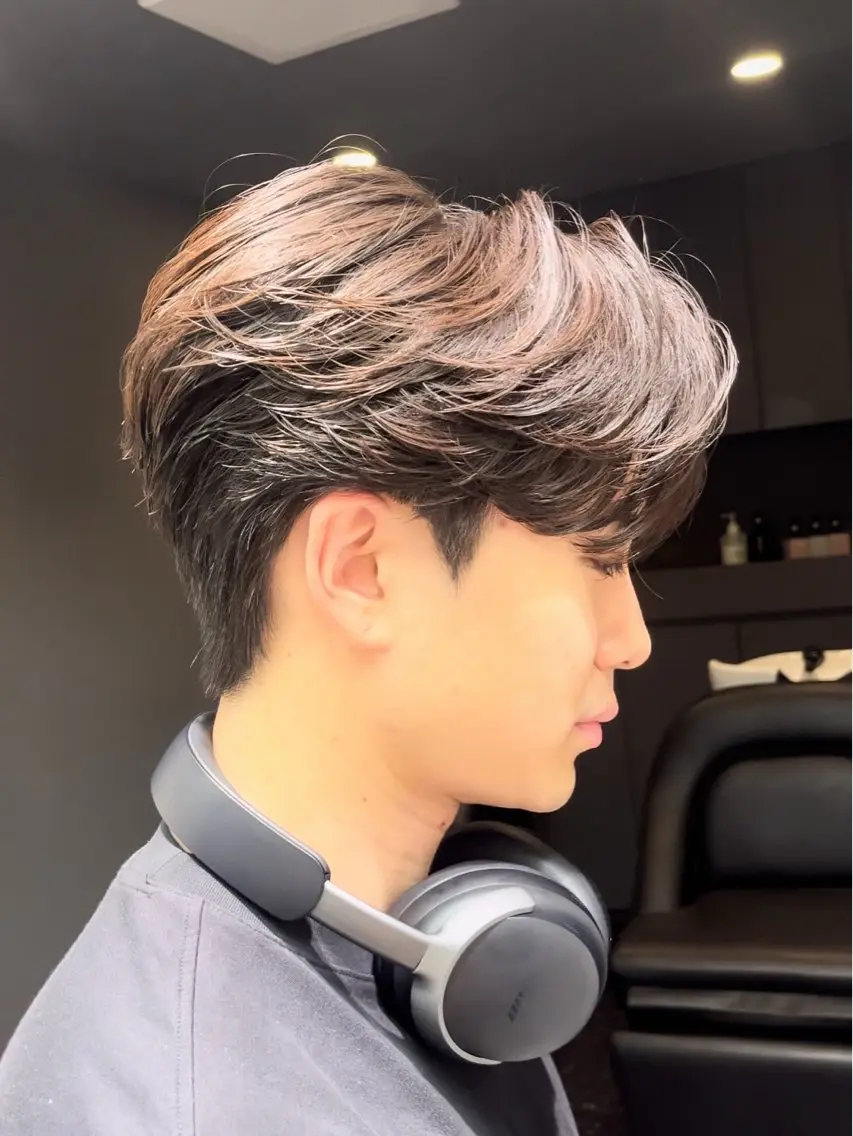 パーマ メンズ メンズパーマ 縮毛矯正 土田 啓太のヘアスタイル