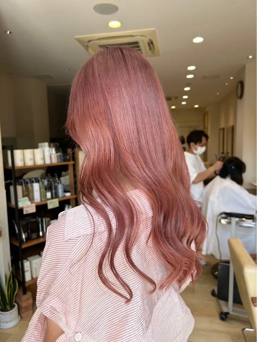 ロング カラー 暖色/ダブルカラー 💜 Sena 🫧のヘアスタイル