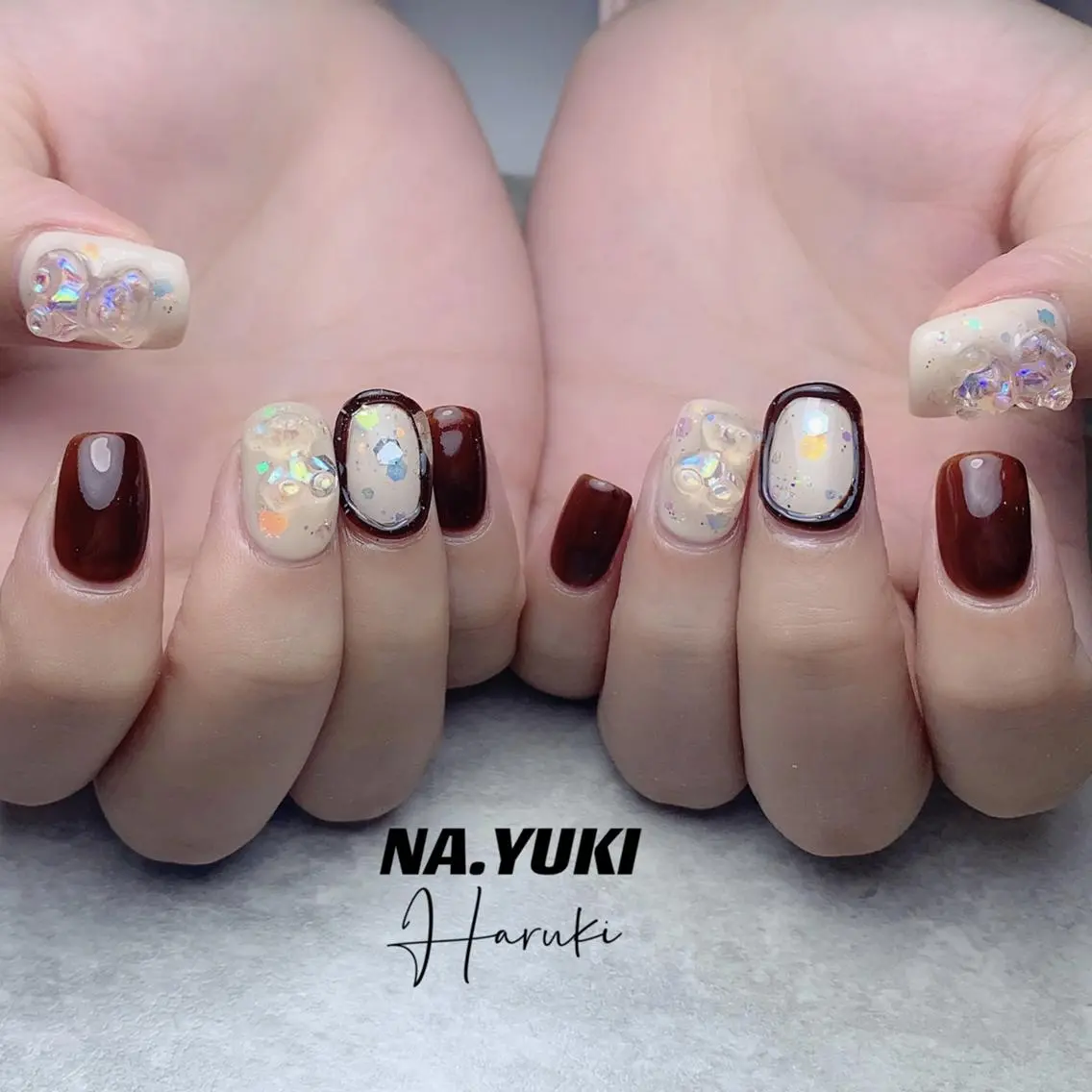 ネイル ハンドネイル ハンドケア 🎀 moo~ 🎀のネイルデザイン
