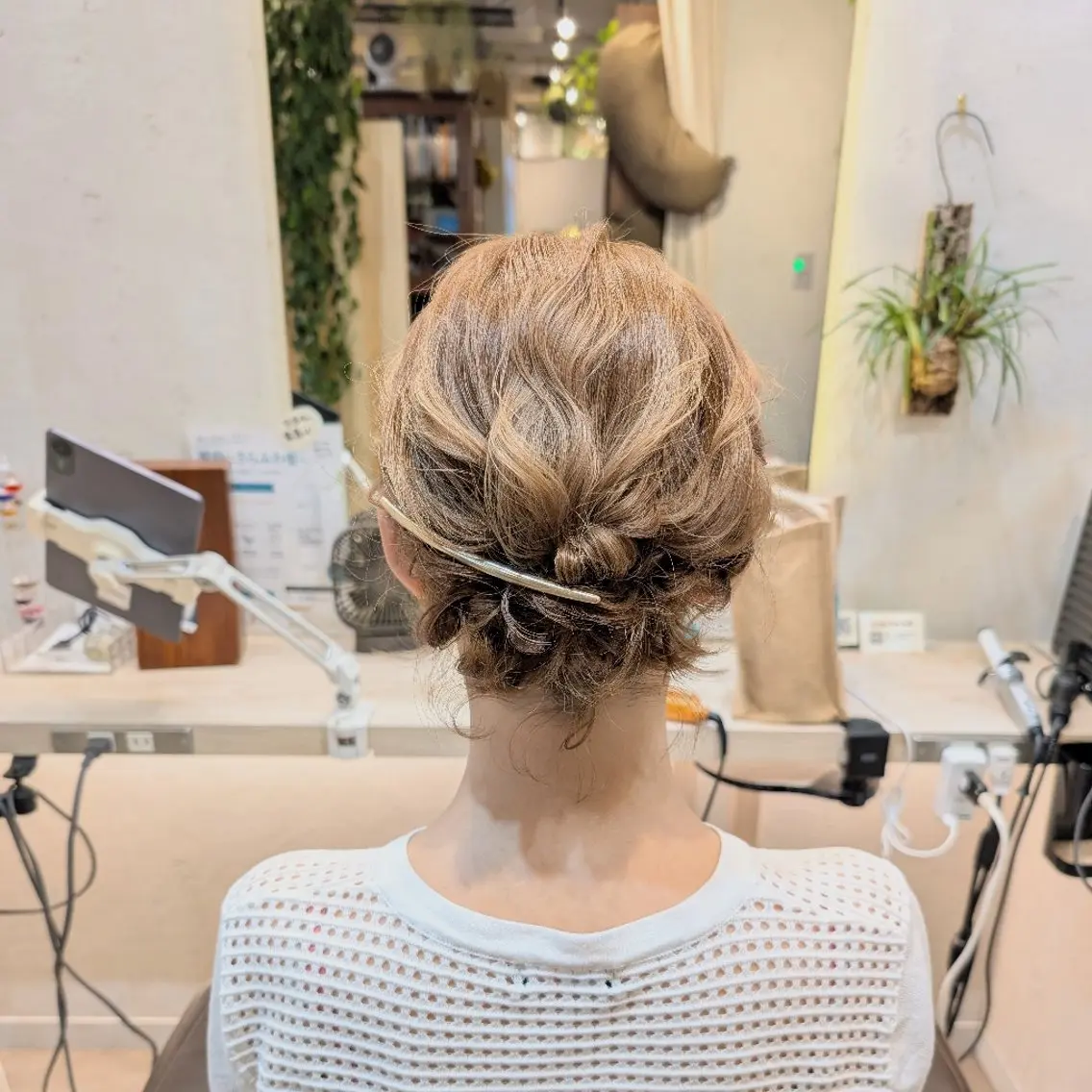 ショート ヘアアレンジ ボブ ヘアセット koto💭 コトのヘアスタイル
