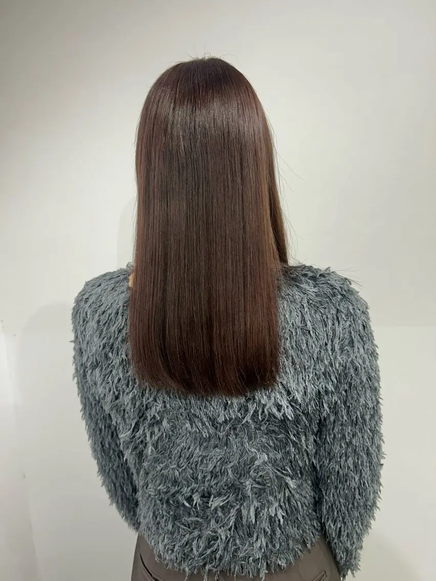 ロング カラー トリートメント uka 田中 樹のヘアスタイル