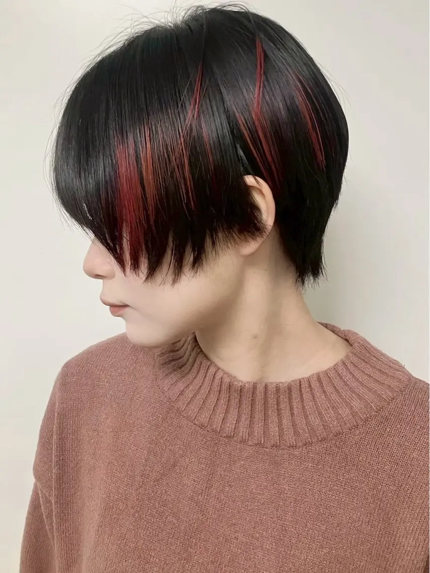 ショート カット fumika推しカラ ー/レイヤーカットのヘアスタイル