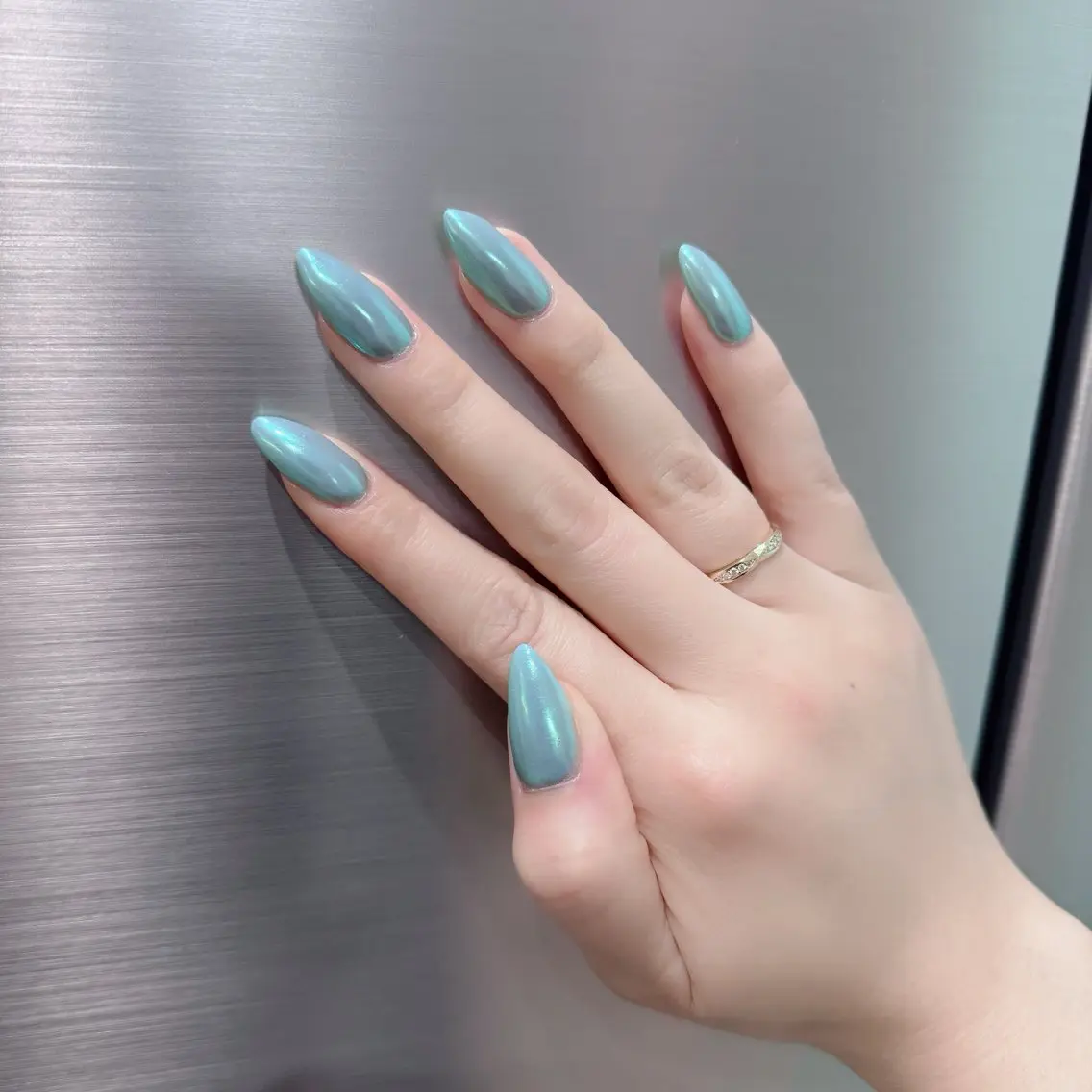 ネイル チークネイル フレンチネイル グラデーション 韓国ネイル マグネットネイル ハンドネイル Hana Nailのネイルデザイン