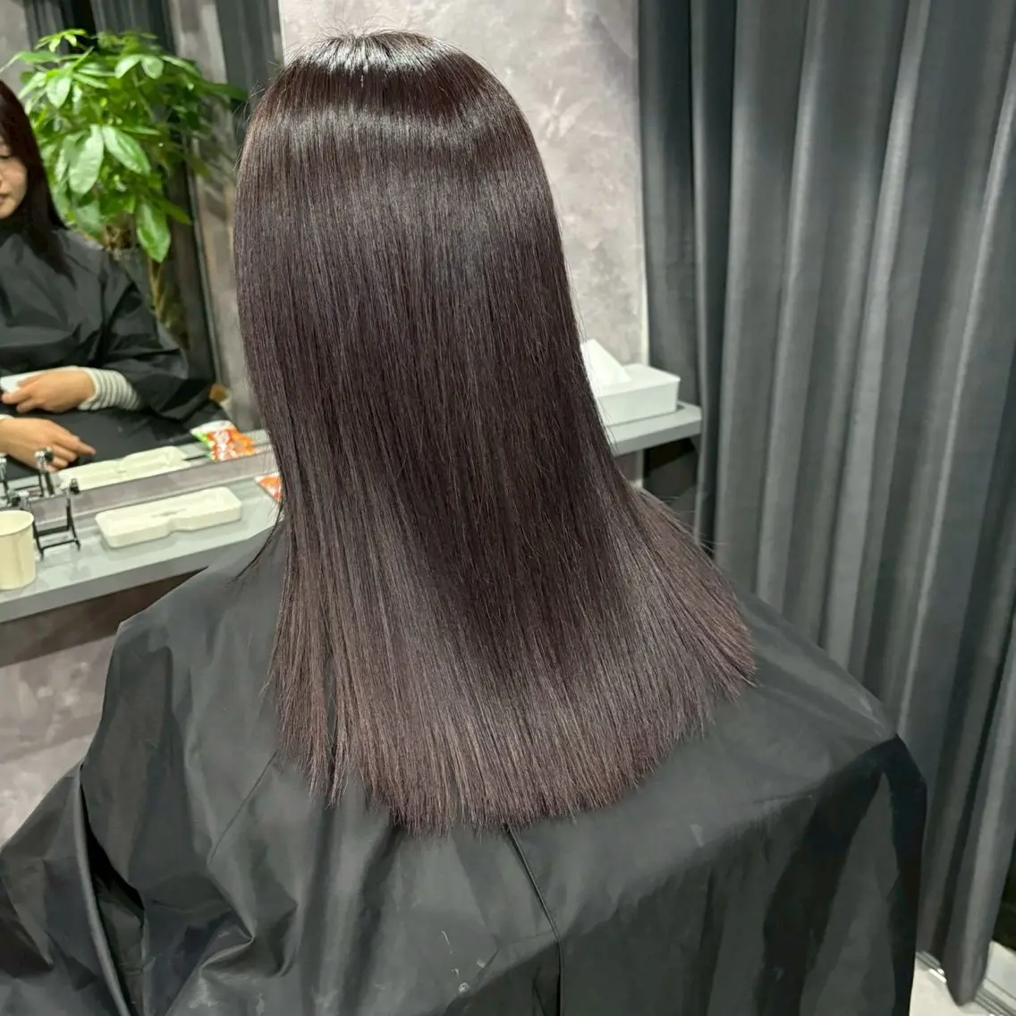 ミディアム カラー ブリーチ ケアブリーチ エクステ 髪質改善 カット ヘアカラー トリートメント nameless髪質 改善ブリーチ心斎橋のヘアスタイル