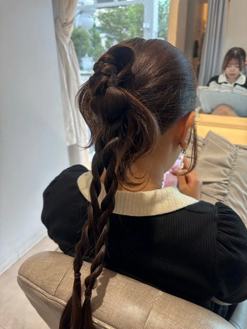 ヘアアレンジ CreBiA ayanoのヘアスタイル