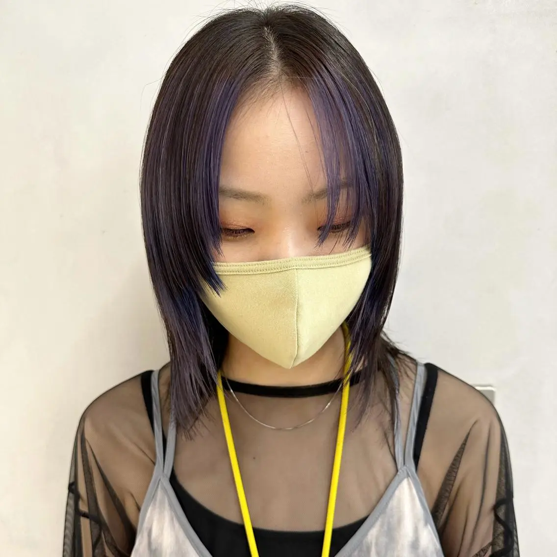 ミディアム カラー カット ヘアカラー トリートメント デザインカラー/パー マ🦖外岡咲希🦖のヘアスタイル