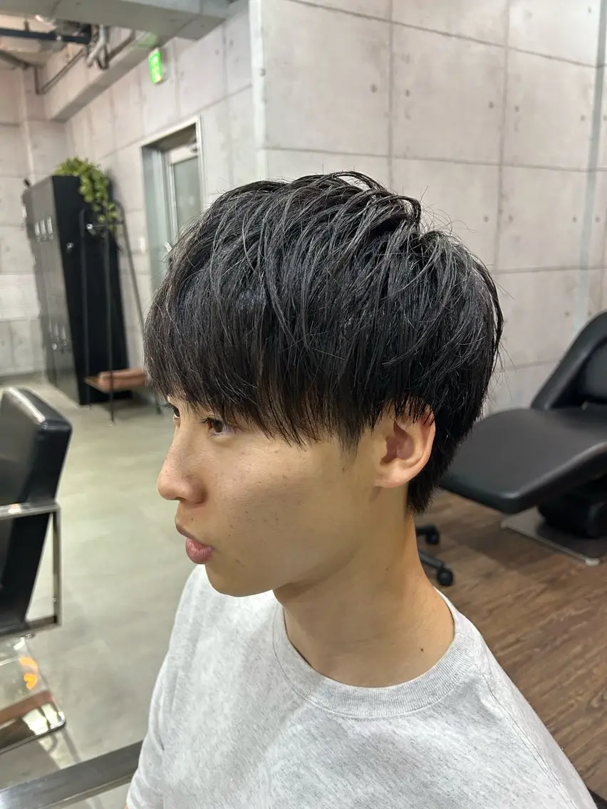 ショート メンズ 森本 輝星のヘアスタイル