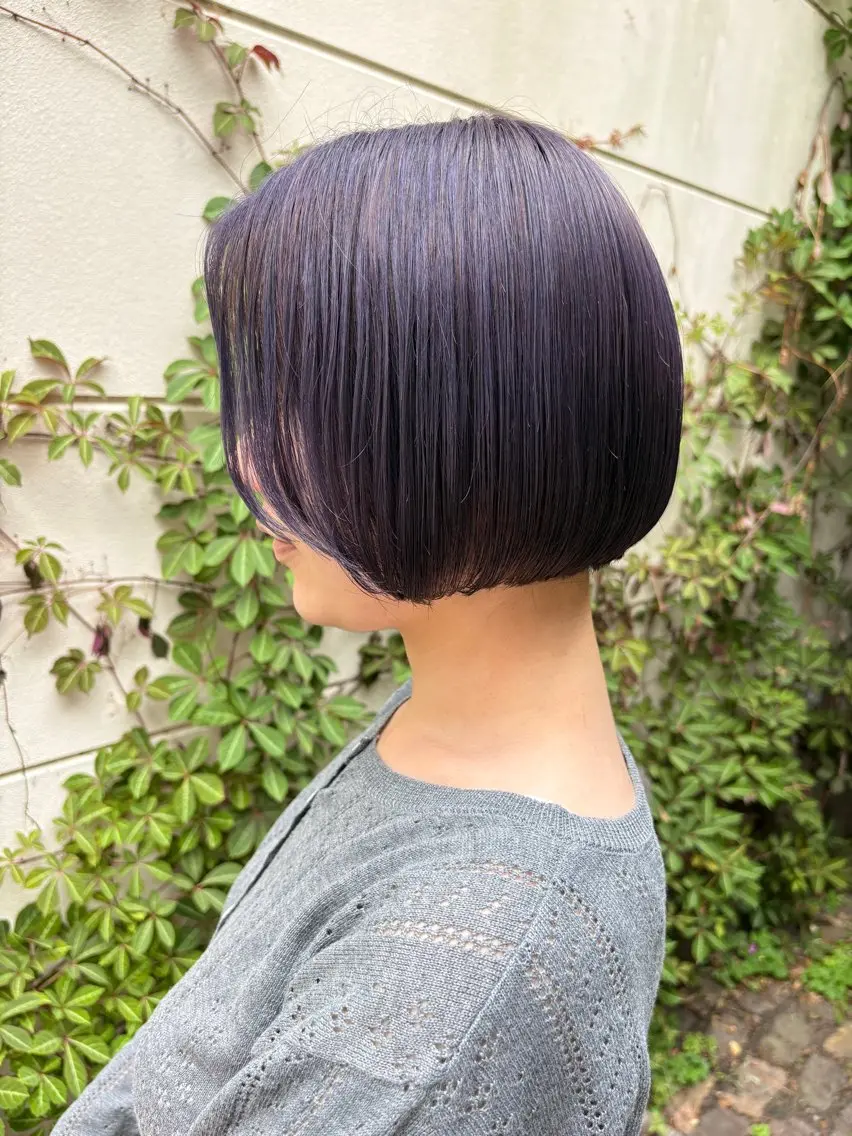 ショート カラー いりえ しゃけのヘアスタイル
