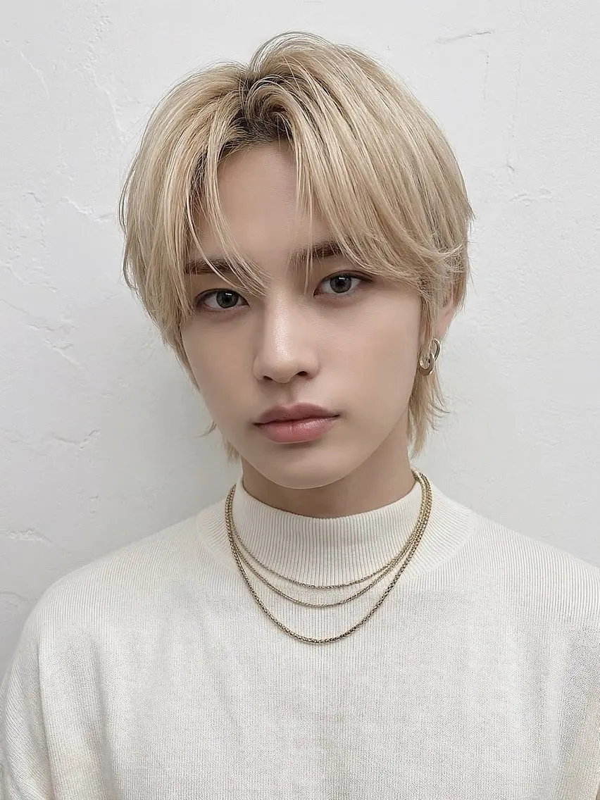 カラー メンズ 透明感カラー ダブルカラー カット ヘアカラー 井澤 祐貴のヘアスタイル
