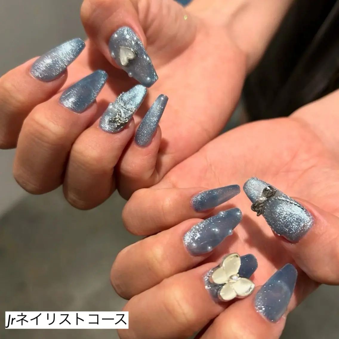ネイル マグネットネイル スカルプネイル ネイルチップ ハンドネイル nail salon 9NINEのネイルデザイン