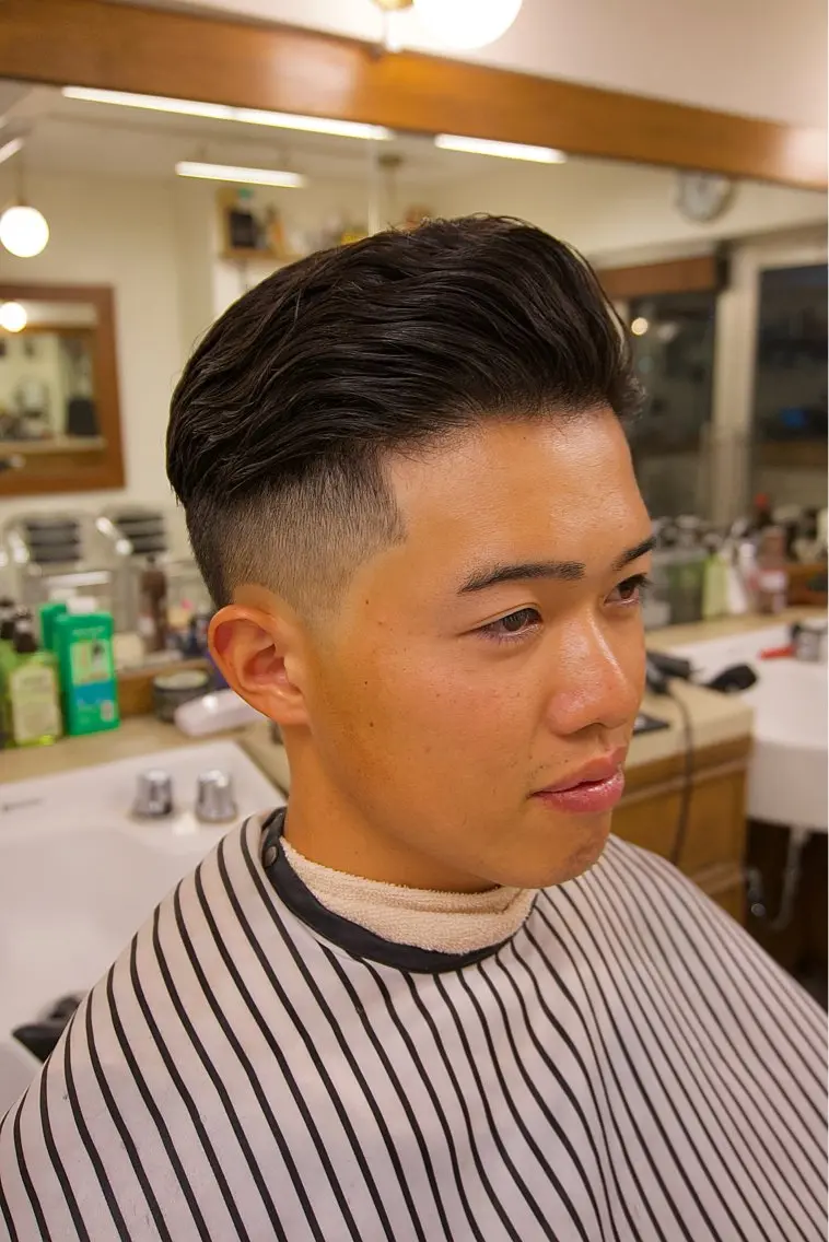 メンズ フェードカット カット 吉祥寺バーバー takumiのヘアスタイル
