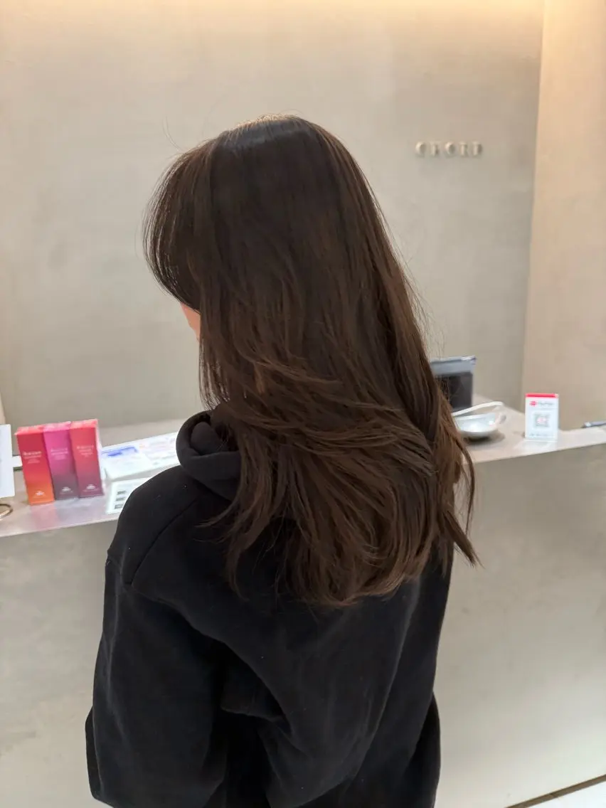 ロング カット ヘアカラー 🫧SAAYA 🫧のヘアスタイル