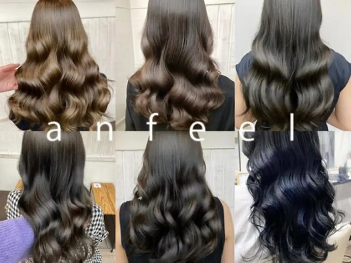 ロング カラー ヘアアレンジ KEIGO/ ベージュカラーのヘアスタイル