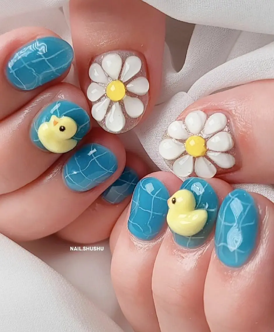 ネイル 持ち込み ニュアンスネイル ワンカラーネイル シンプルネイル 夏ネイル 3dパーツ/流行り 👧shushu❤️のネイルデザイン