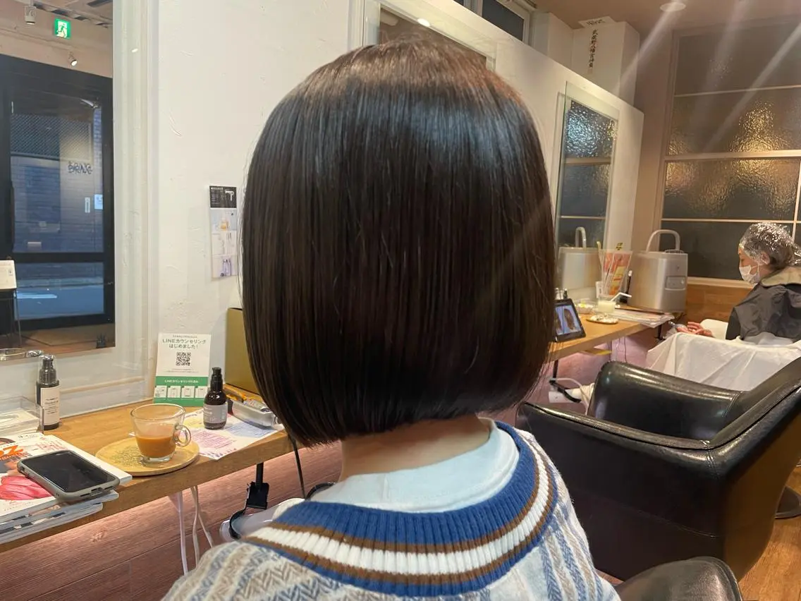 ショート カット ヘアカラー トリートメント Snowdrop高円 寺【店長】山道のヘアスタイル