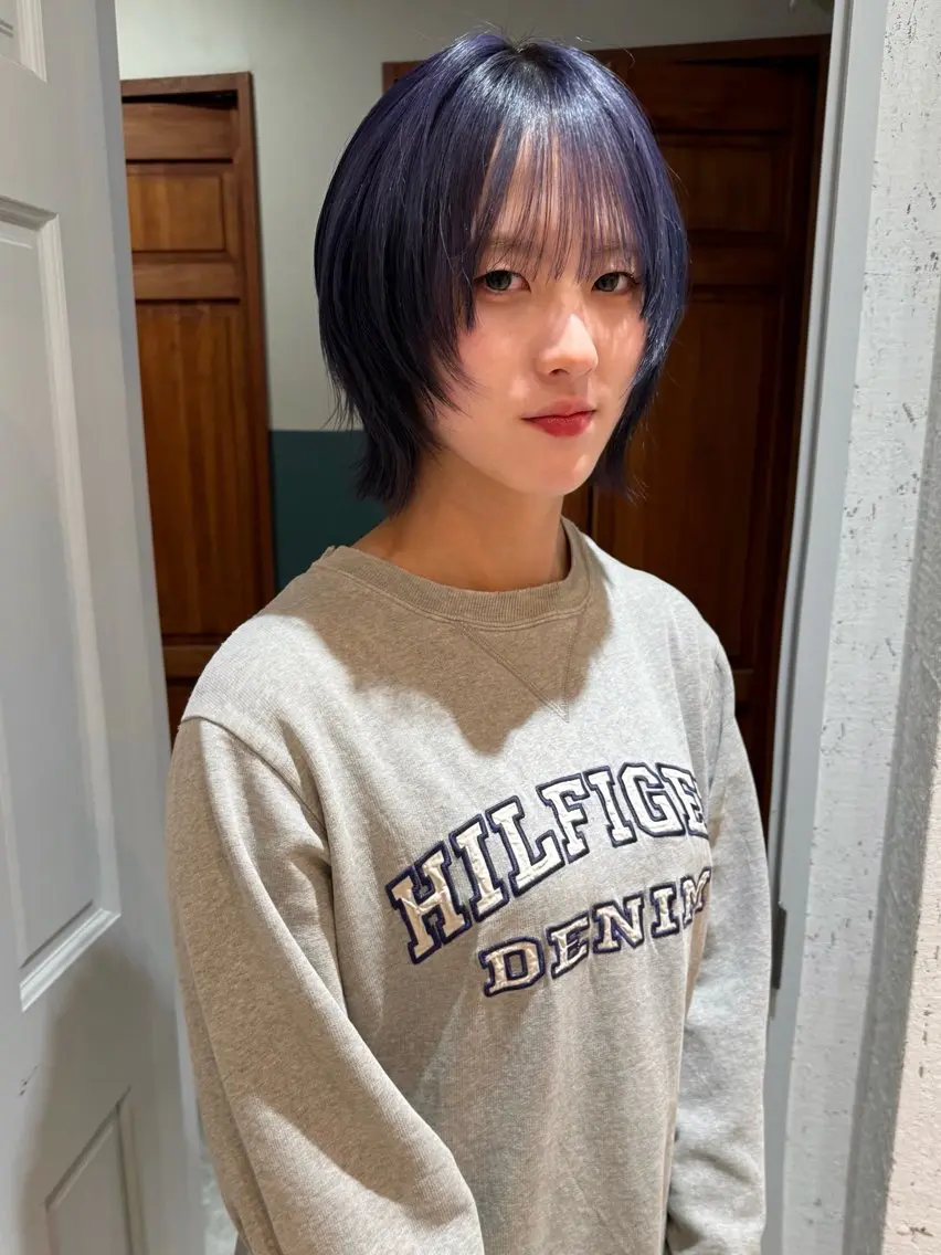 ショート カラー 似合わせカット カット ヘアカラー トリートメント mai / linoah˚✧のヘアスタイル