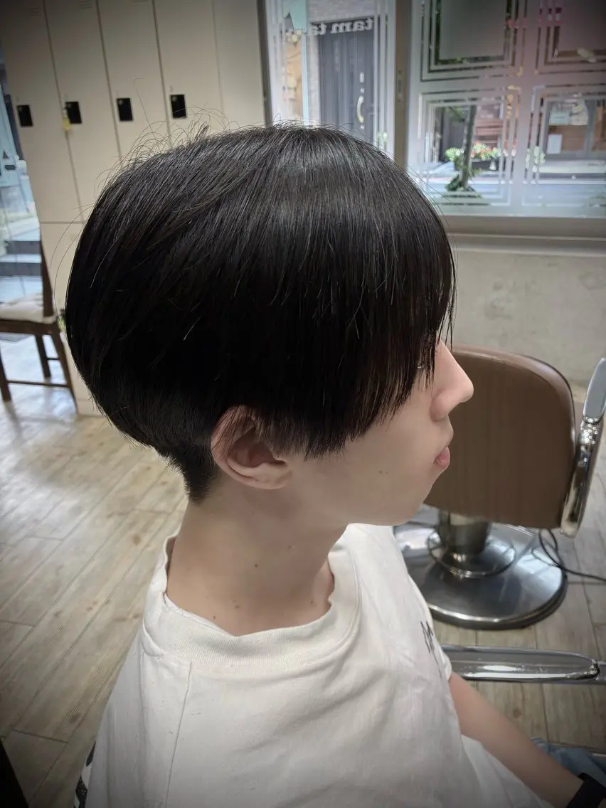 メンズ カット 平野 友誠のヘアスタイル