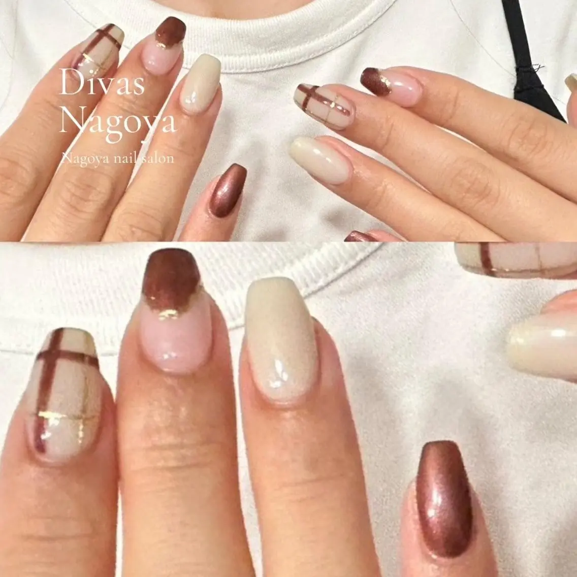 ネイル アートネイル 韓国ネイル マットネイル ミラーネイル ニュアンスネイル 💕D.d nail Hideyo🌸のネイルデザイン