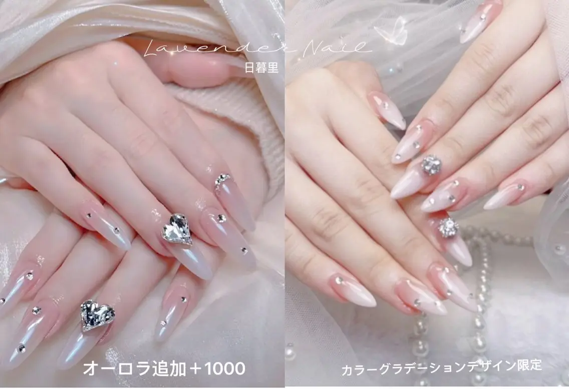 ネイル ラベンダー💖日暮里 ルル💖ネイルのネイルデザイン