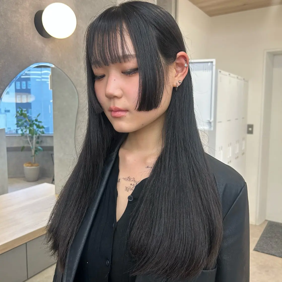 ロング 姫カット カット 💜カラーモデル募集 ‪Miyuuのヘアスタイル