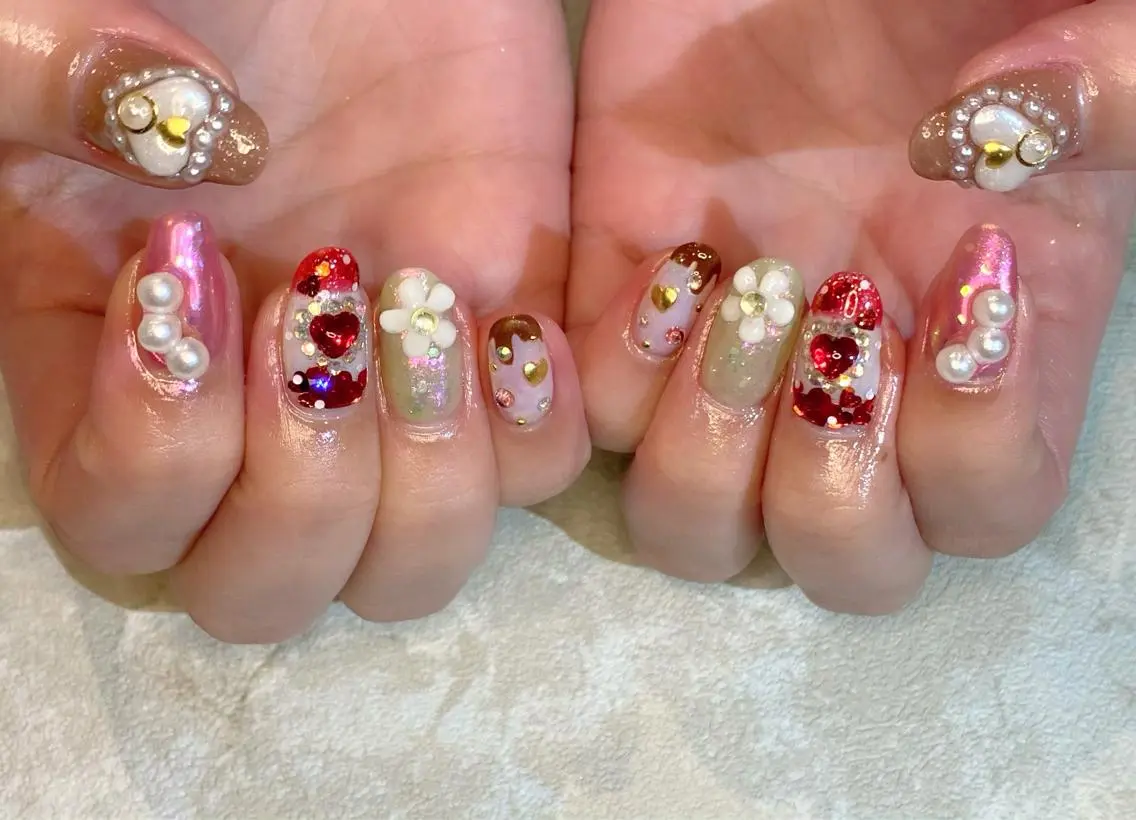 ネイル ハンドネイル Lino+ ネイル&よもぎ蒸しのネイルデザイン