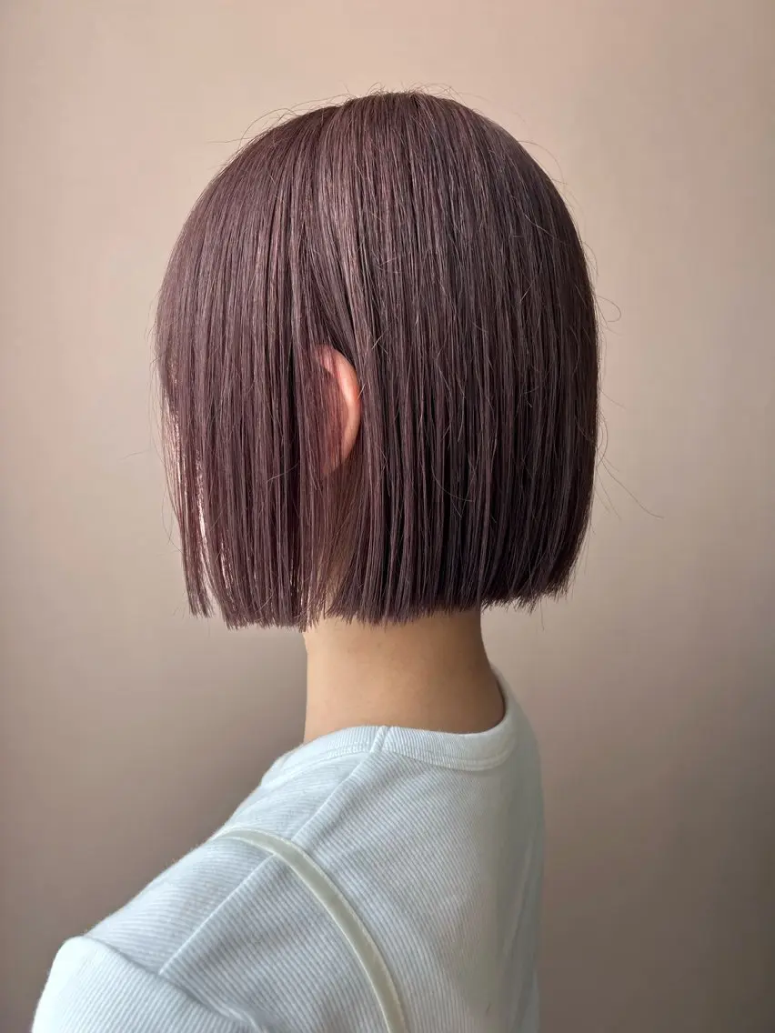 ショート カラー ブリーチ ラベンダーカラー カット ヘアカラー トリートメント hubhair レイヤー/透明感のヘアスタイル